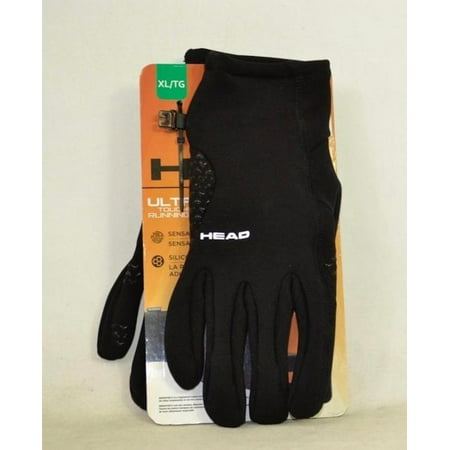 HEAD Men's Ultrafit Touchscreen Running Gloves 